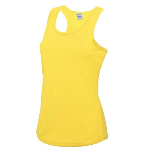 DriFit dames Singlet Sun Yellow.